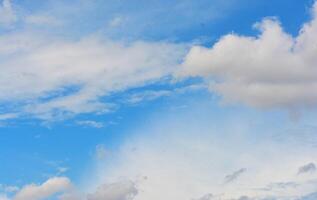 Foto von Wolken und Blau Himmel während das Tag