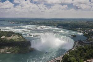 Aussicht von Niagara Stürze im Kanada foto