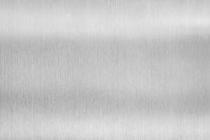 gebürstet Stahl Platte, texturiert Metall Hintergrund foto
