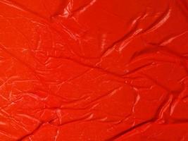 Nahaufnahme zerknittertes rotes Papierhintergrund. hochwertiges schönes Fotokonzept foto