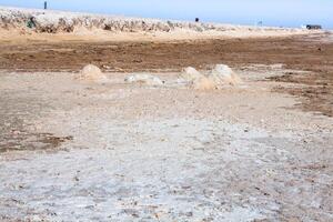 schott el djerid größte Salz- See im Norden Afrika Tunesien foto