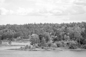 baltisch Meer in der Nähe von Stockholm foto