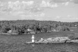 baltisch Meer in der Nähe von Stockholm foto