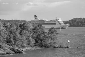 baltisch Meer in der Nähe von Stockholm foto