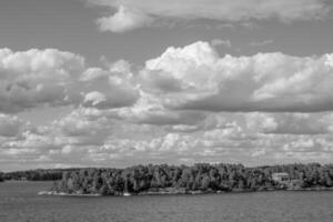 baltisch Meer in der Nähe von Stockholm foto