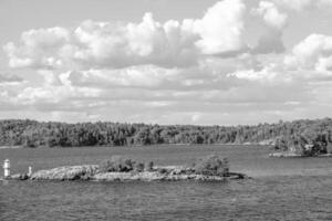 baltisch Meer in der Nähe von Stockholm foto