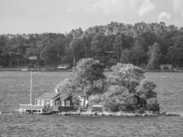 baltisch Meer in der Nähe von Stockholm foto