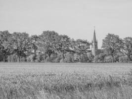 das kleine dorf weseke in westfalen foto