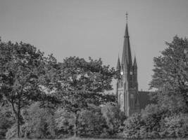 das kleine dorf weseke in westfalen foto