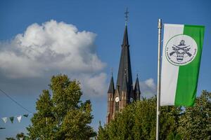 Dorf im Westfalen foto