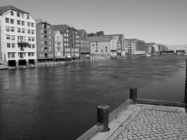 Trondheim in Norwegen foto