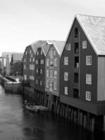 Trondheim in Norwegen foto