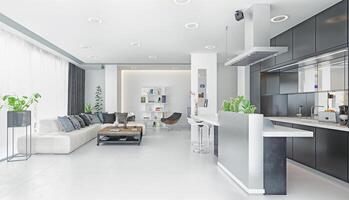 modernes Wohnzimmer Design. foto