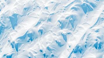 ai generiert makellos schneebedeckt Terrain unter Sanft Licht foto