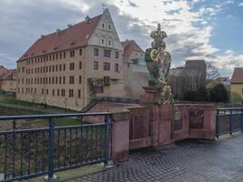 Grimma Stadt im Sachsen foto