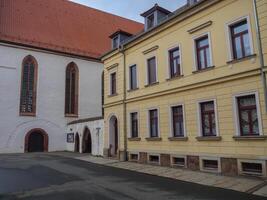 Grimma Stadt im Sachsen foto