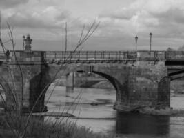 das Stadt von Grimma im Sachsen foto