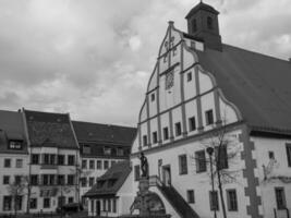 das Stadt von Grimma im Sachsen foto