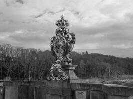 das Stadt von Grimma im Sachsen foto