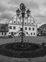 das Stadt von Grimma im Sachsen foto