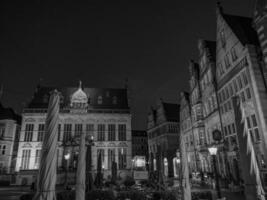 Bremen beim Nacht foto