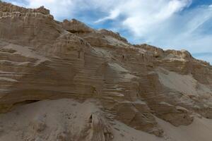 Sand Hintergrund Textur. foto