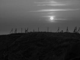 Helgoland im das Norden Meer foto