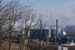 Frühling Zeit im das Deutsche ruhr Bereich foto