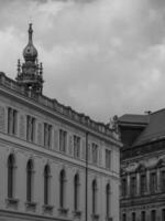 Dresden beim das Elbe Fluss im Deutschland foto