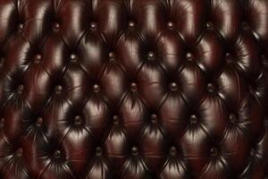 Luxus braun Leder Sofa Hintergrund Textur foto