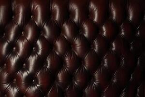 Luxus braun Leder Sofa Hintergrund Textur horizontal Bild foto