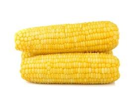 Mais lokalisiert auf weißem Hintergrund
