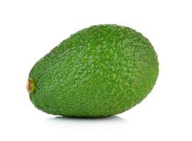 Avocado auf weißem Hintergrund foto