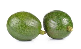 Avocado auf weißem Hintergrund foto