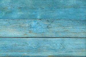 rustikal Charme, alt Blau Holz Korn mit organisch Muster. foto
