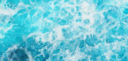 heiter Blau abstrakt Aquarell Papier Textur Hintergrund. foto