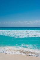 schön Strand im Cancún, Quintana roo foto