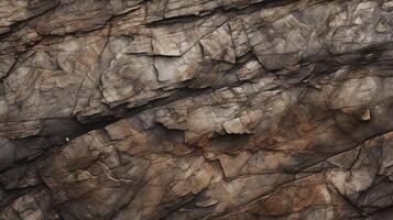 ai generiert sedimentär Felsen Stein Hintergrund foto
