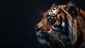 ai generiert Bild von Tiger foto