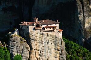 Kloster von rousanou im Meteora im Griechenland foto