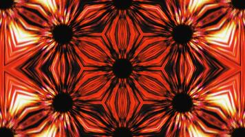 abstrakt Symmetrie schön Kaleidoskop, 3d Rendern Hintergrund, Computer Erstellen foto