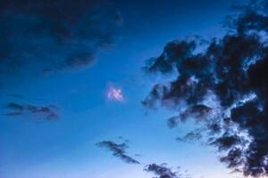 Hintergrund Himmel mit Wolken foto