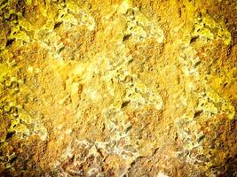 Textur von Gelb Stein im das Garten foto