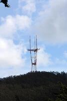 oben von sutro Turm san Francisco Himmel foto