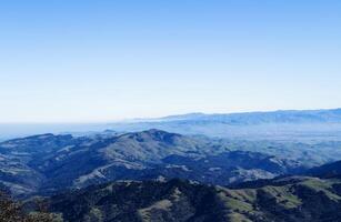 breit Winkel Aussicht Süd von montieren Diablo Kalifornien foto