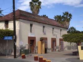 alt Haus von Loreto, Baja Kalifornien sur, Mexiko foto