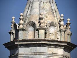 brunelleschi Kuppel Antenne Aussicht von giotto Turm Detail in der Nähe von Kathedrale Santa Maria dei fiori Italien foto