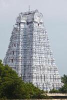 gopura von Hindu Tempel foto