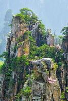 zhangjiajie Berge, China foto