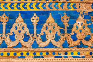 Mauer Ornamente. Gwalior Fort foto